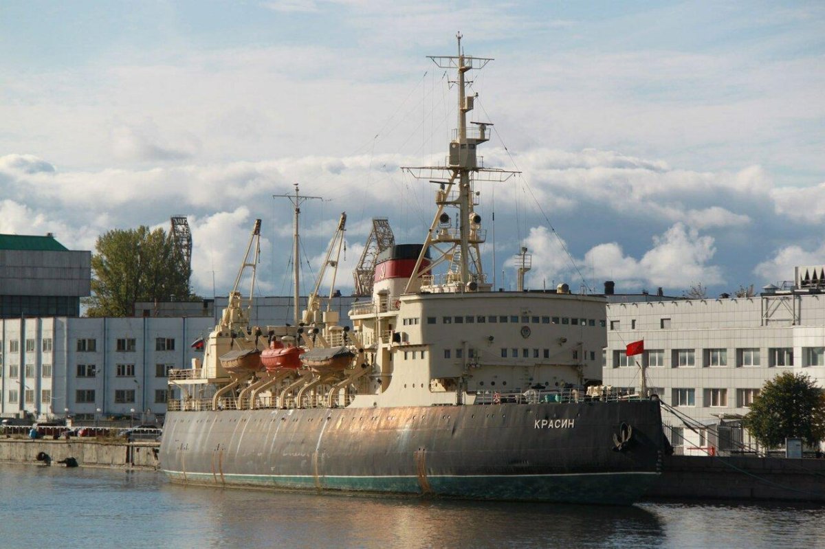 Музей ледокол Красин в Санкт-Петербурге
