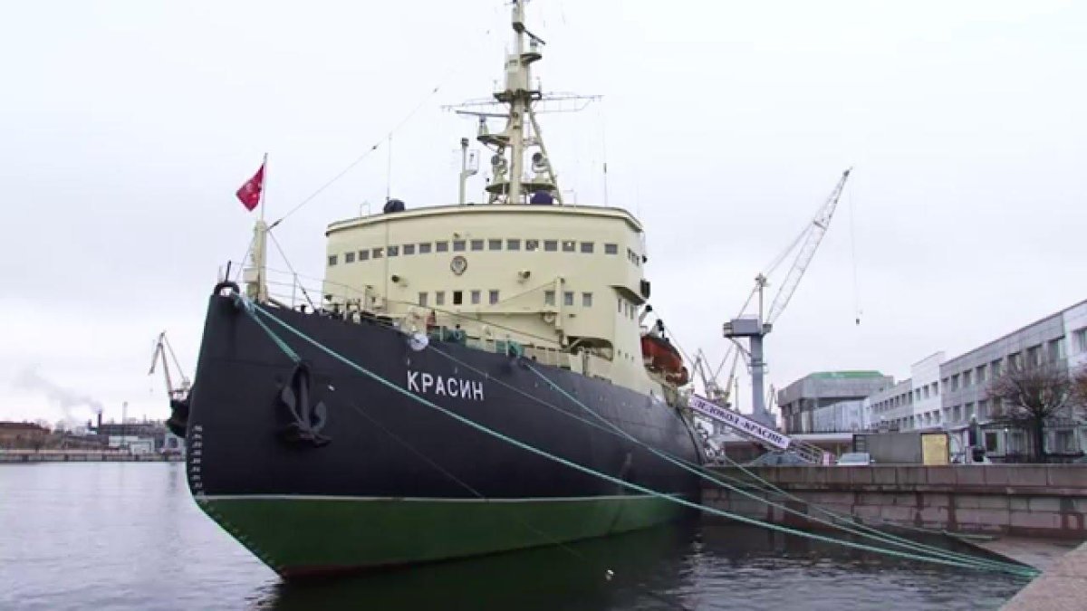 Ледокол Красин Мурманск