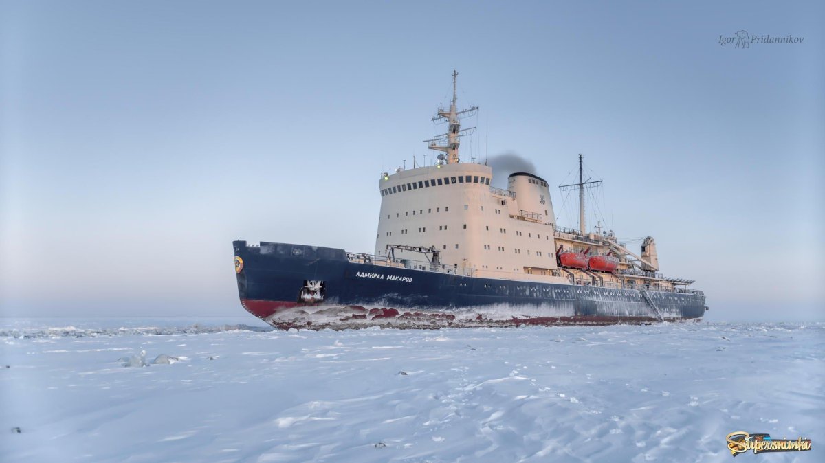Адмирал Макаров ледокол, 1975