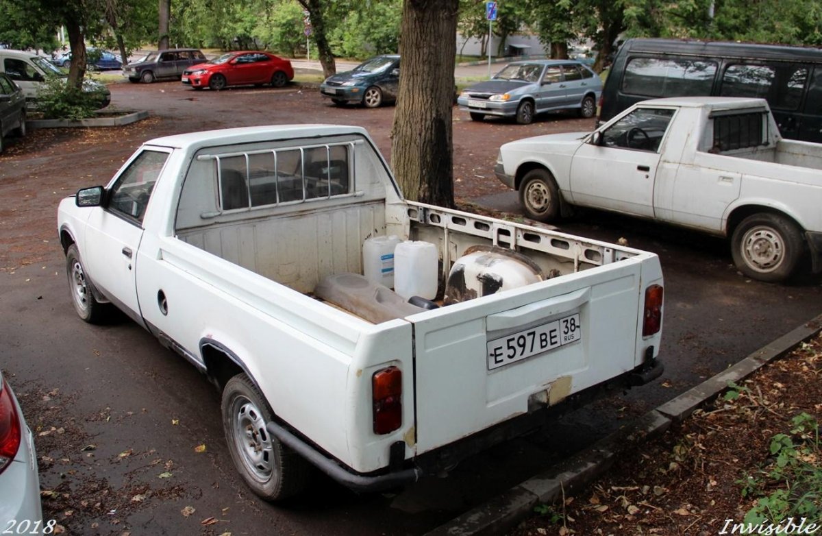 Москвич 2335 с прицепом