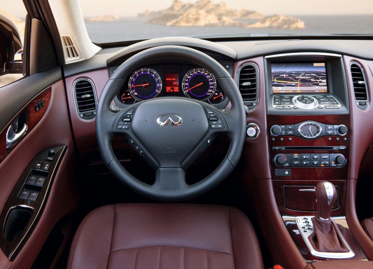 Инфинити qx50 салон