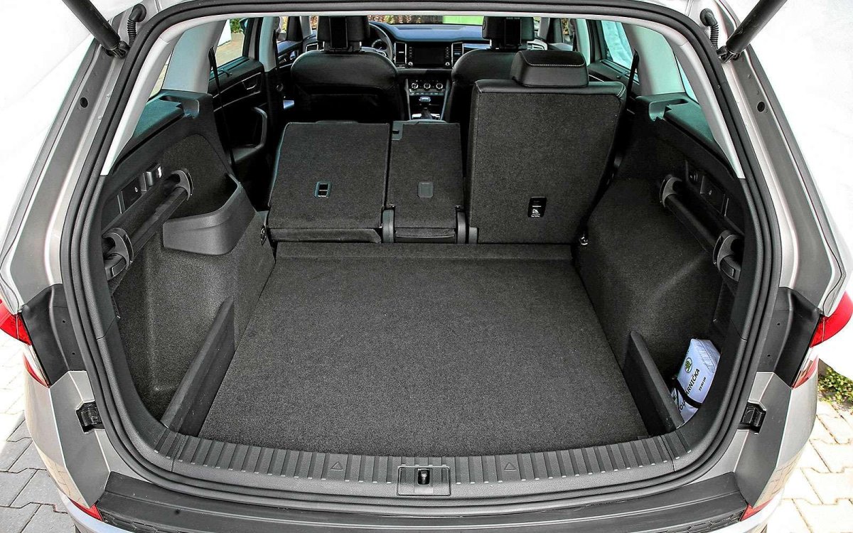 Skoda Kodiak багажник