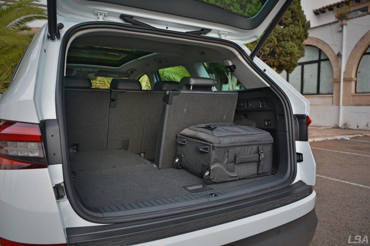 Skoda Kodiak багажник