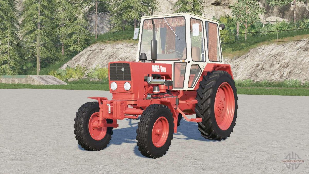 10 Колесный трактор