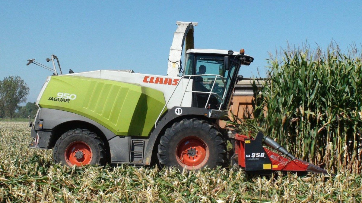 Комбайн для уборки кукурузы на силос