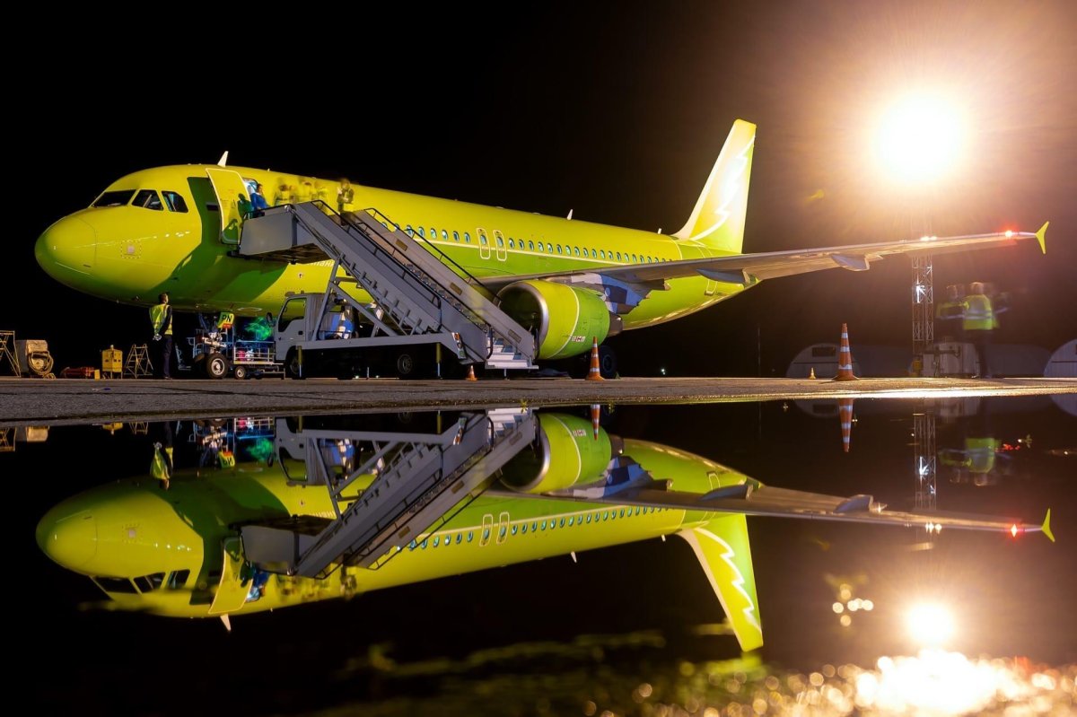 Самолеты авиакомпании Сибирь s7