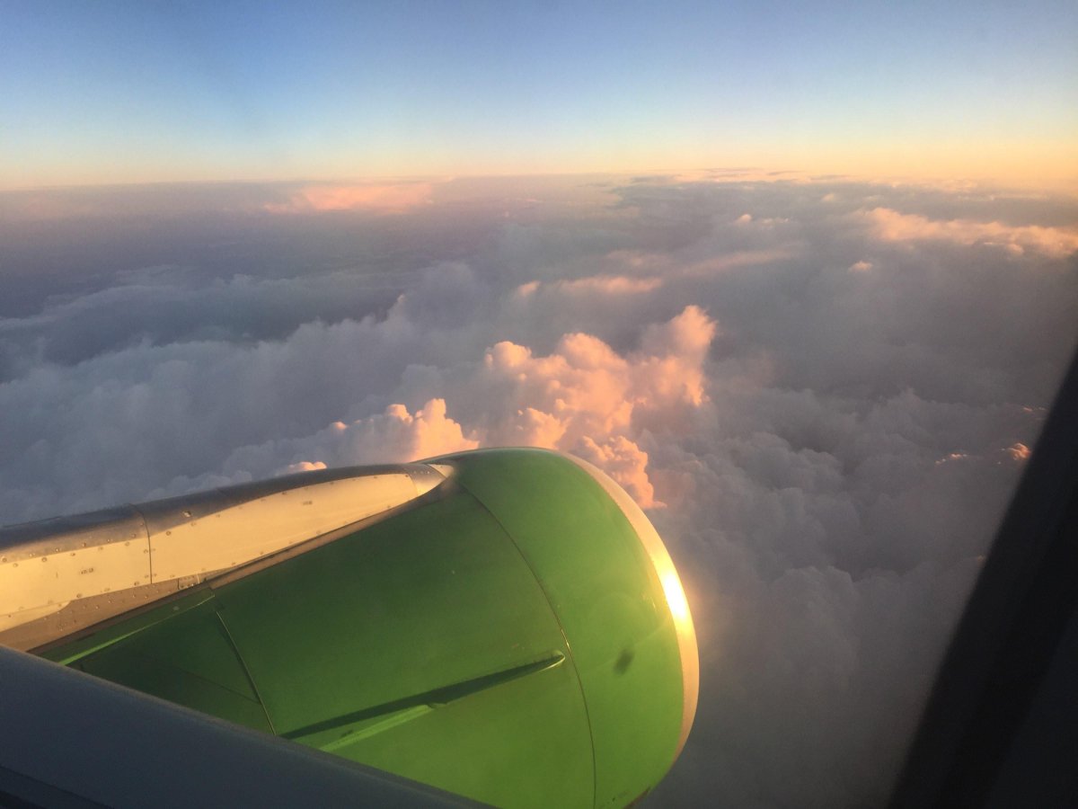 Крыло самолета s7