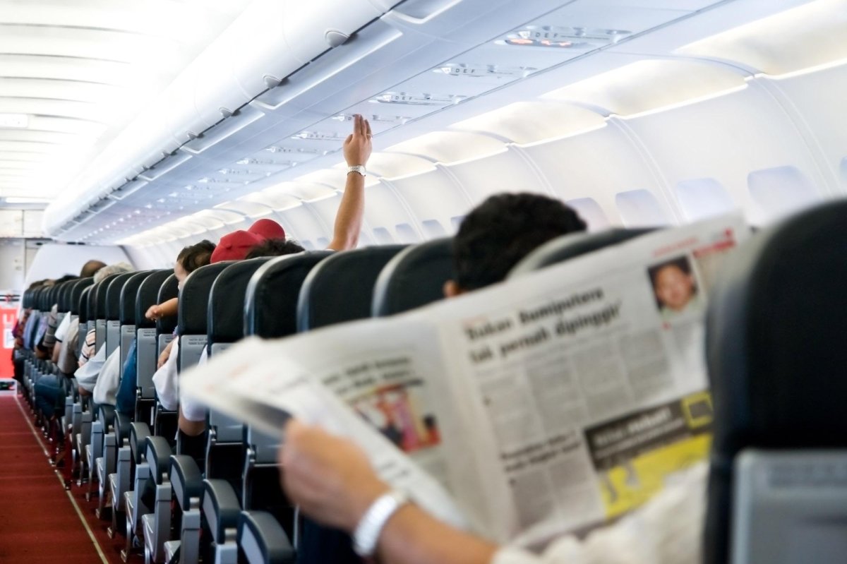 Журнал в самолете