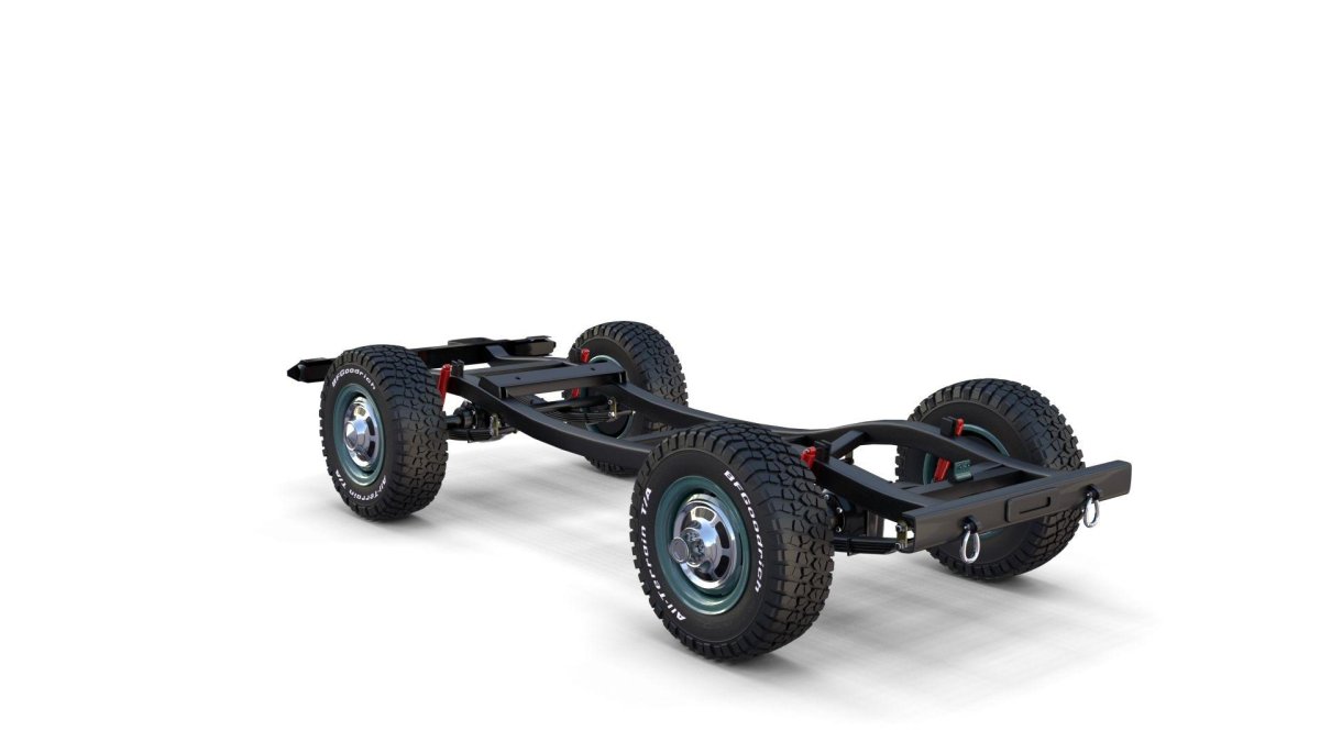 3d модель шасси автомобиля