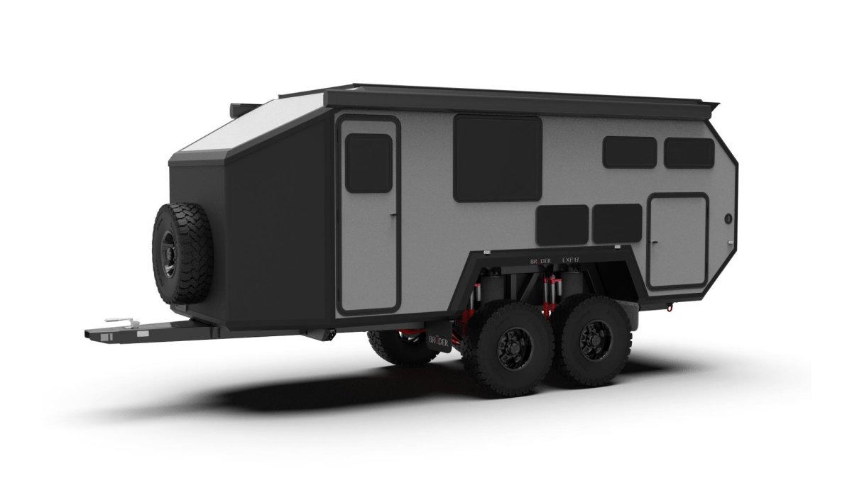 Внедорожный прицеп кемпер Bruder Exp 6
