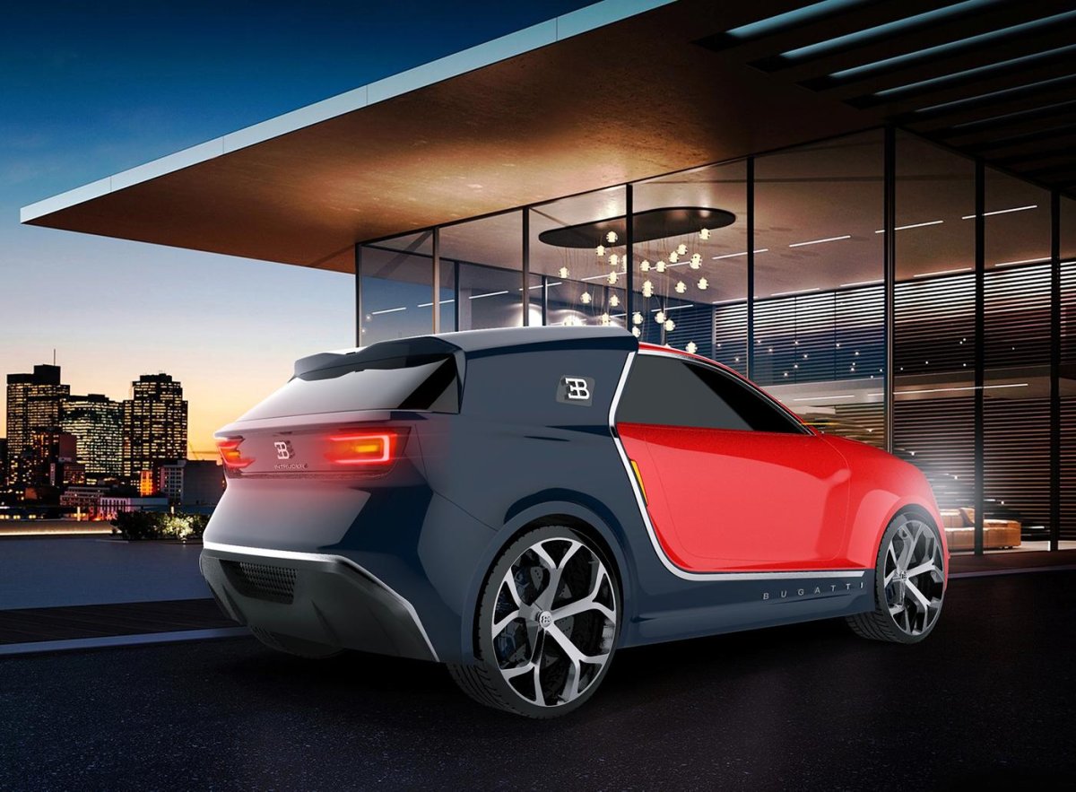 Концепт Бугатти кроссовер