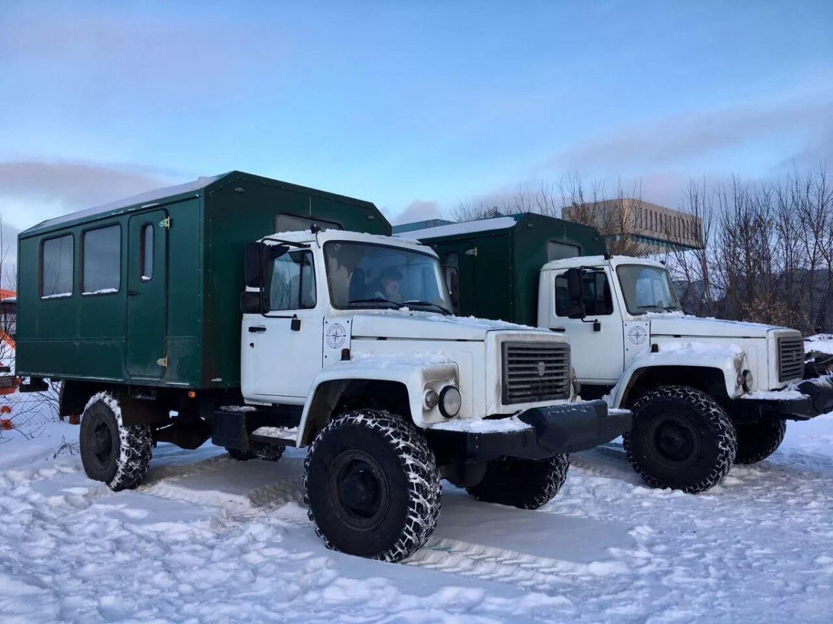 ГАЗ 3307 вахтовка
