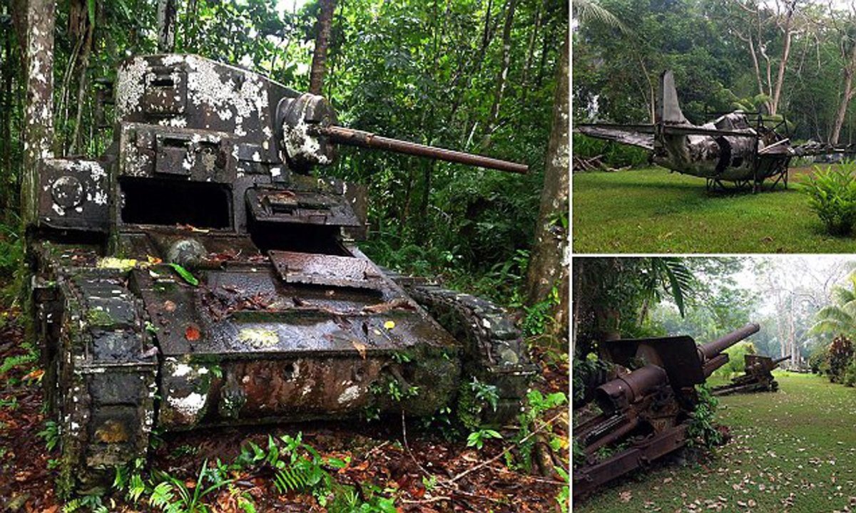Заброшенные танки 1 мировой войны