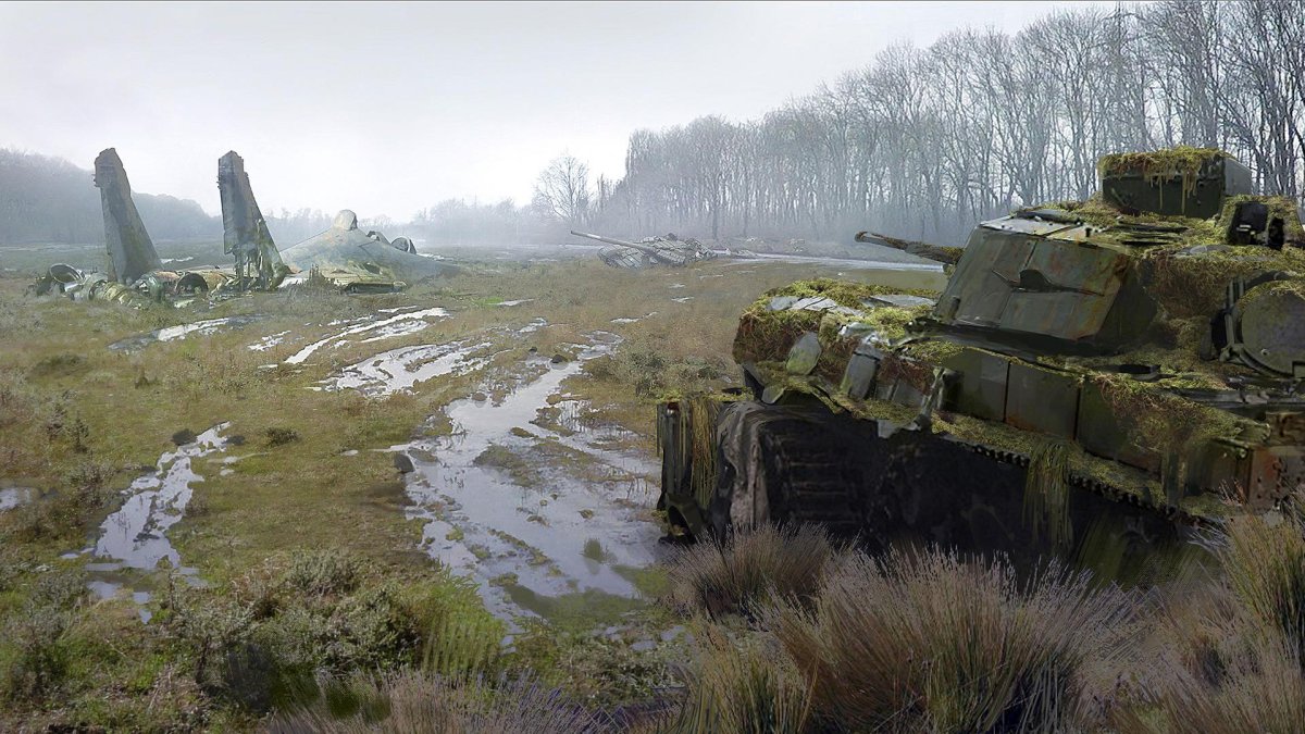 Заброшенные танки