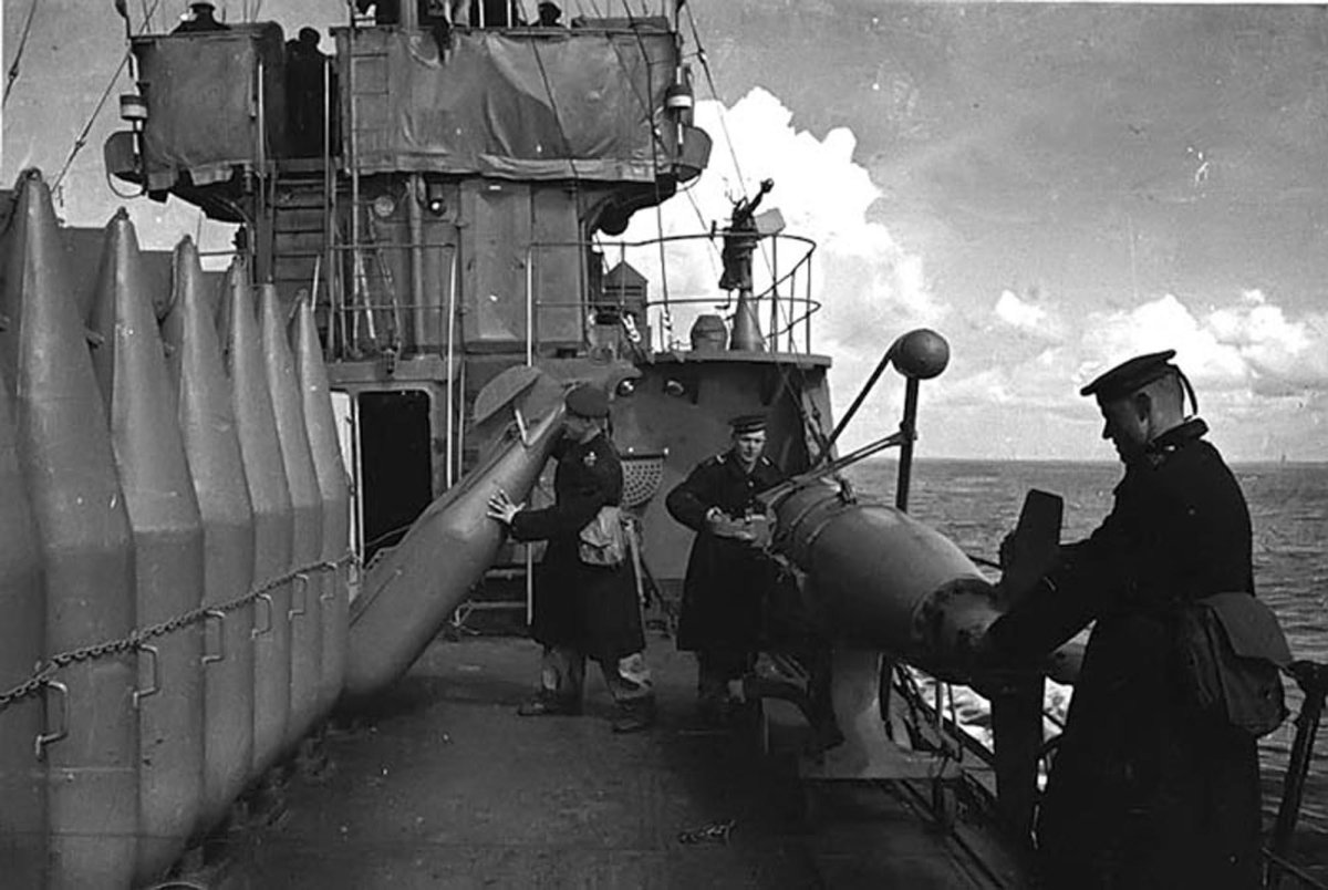 Морская минная блокада Ленинграда