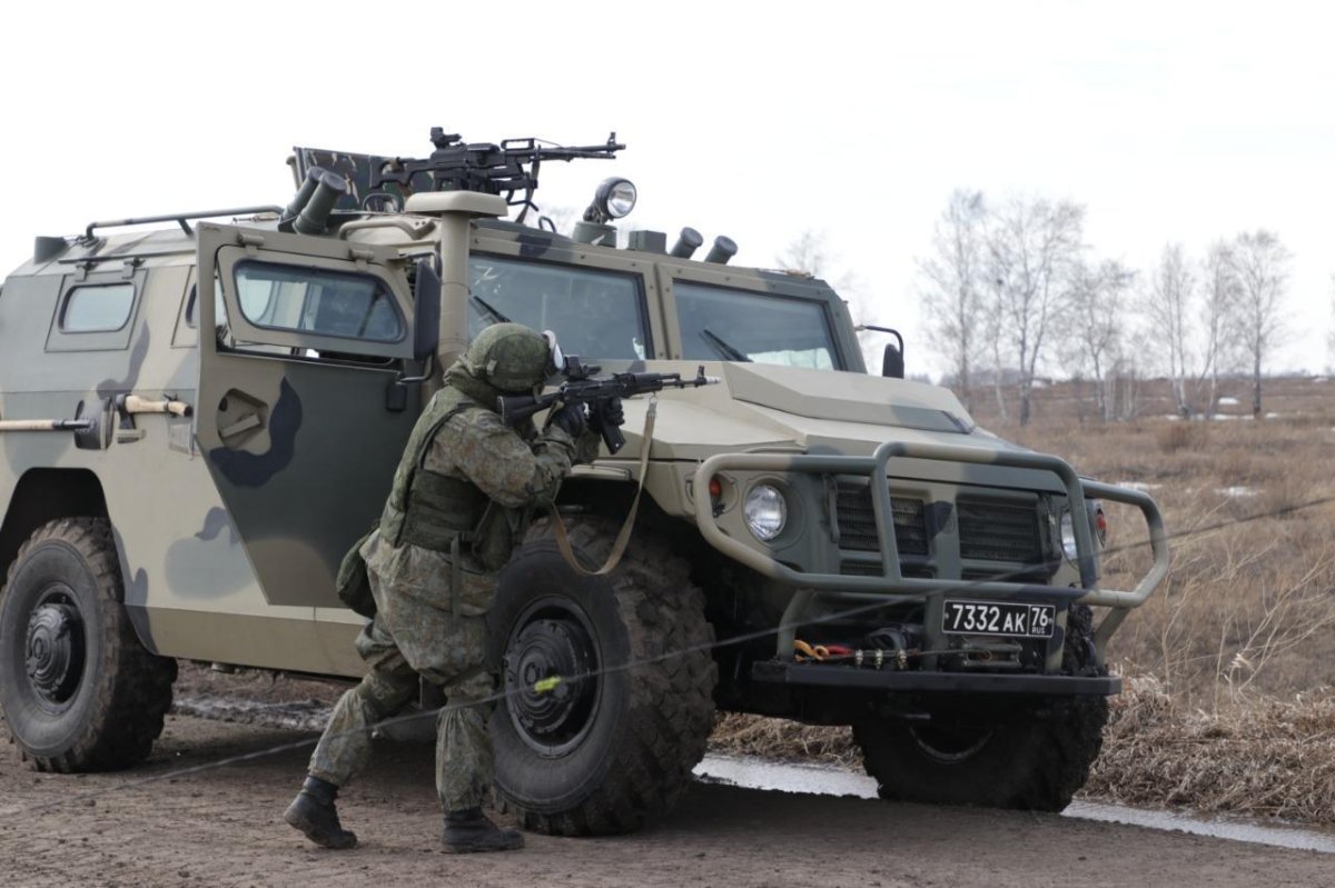 Бронеавтомобиль тигр ВДВ