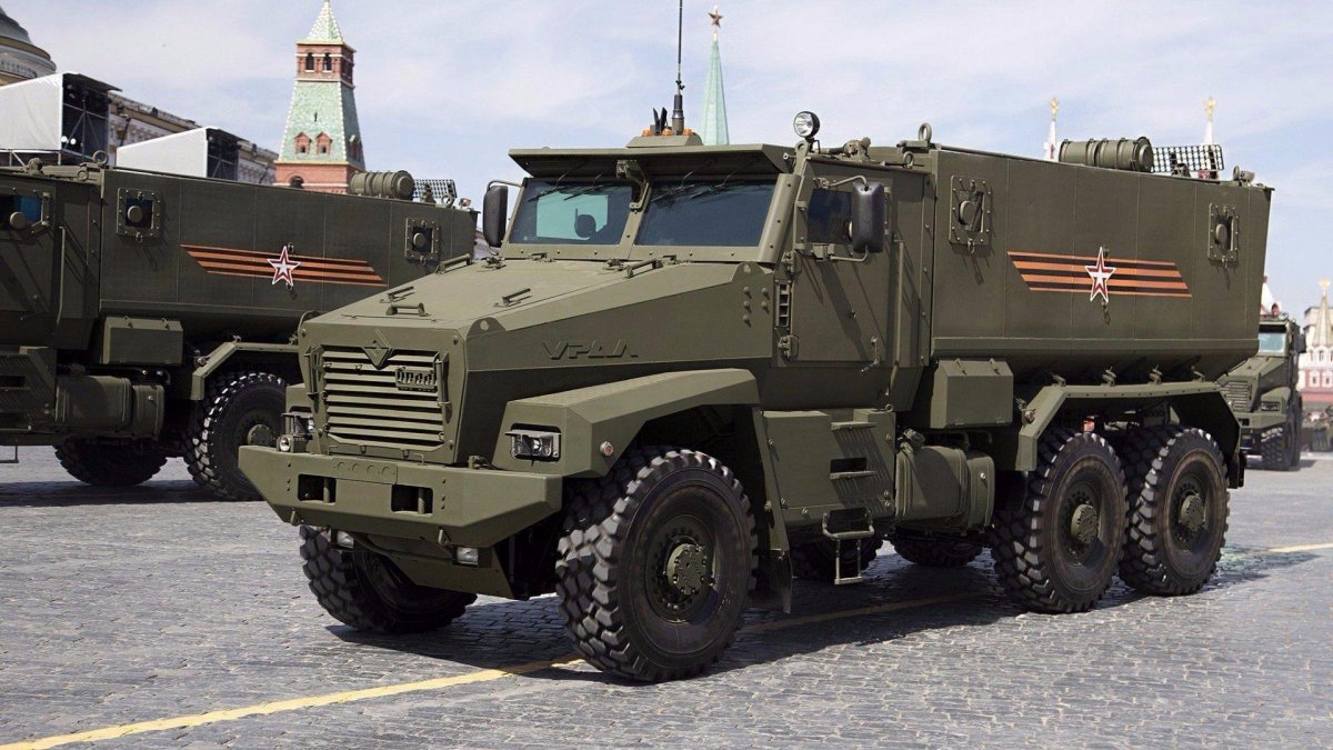 Урал-63095 бронеавтомобили