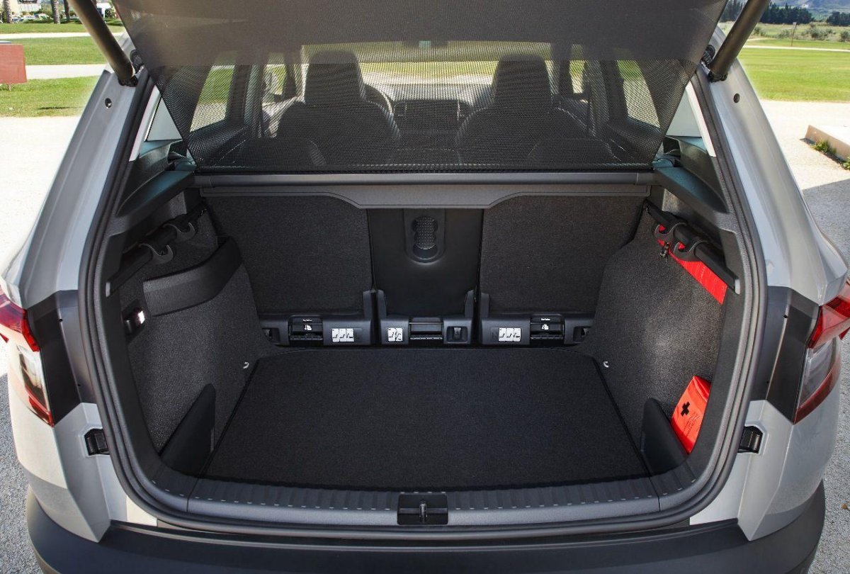 Skoda Karoq багажник