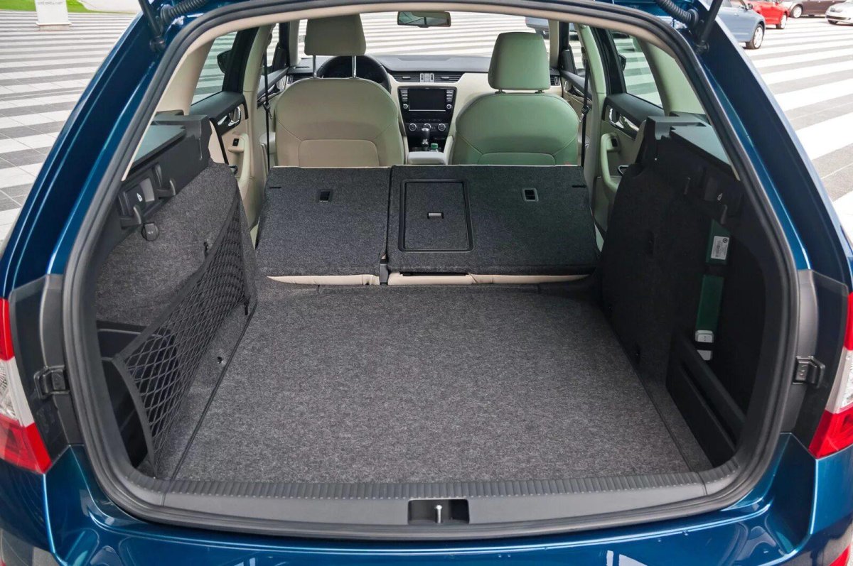 Октавия а7 универсал багажник