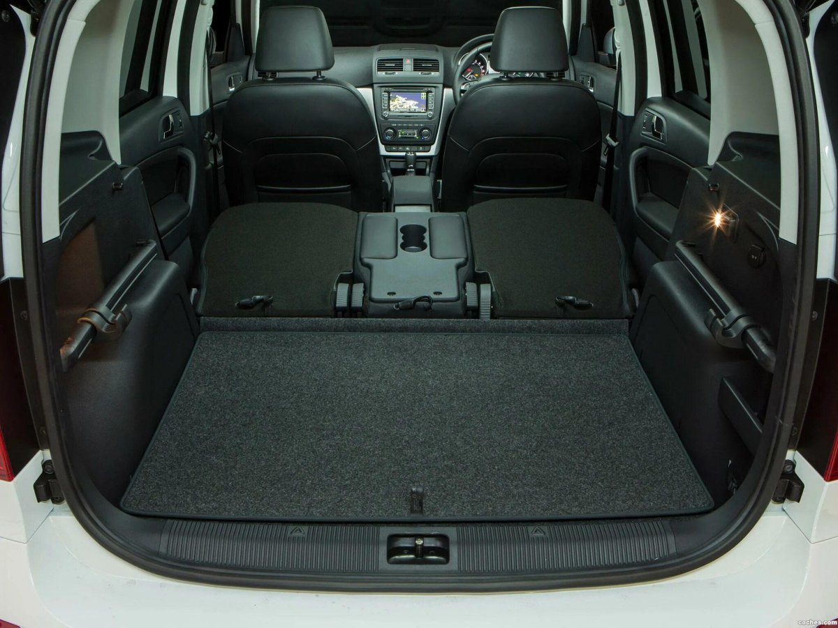 Škoda Yeti багажник