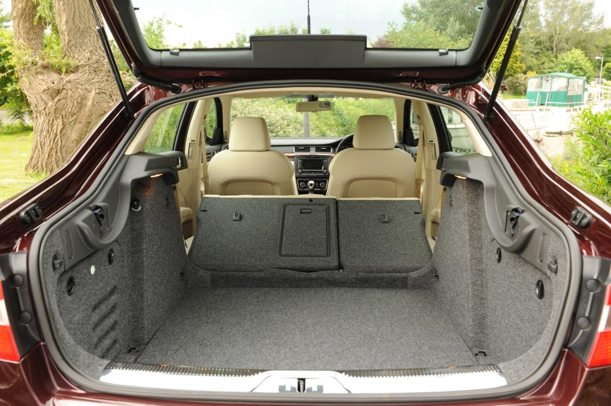 Skoda Superb 2 багажник