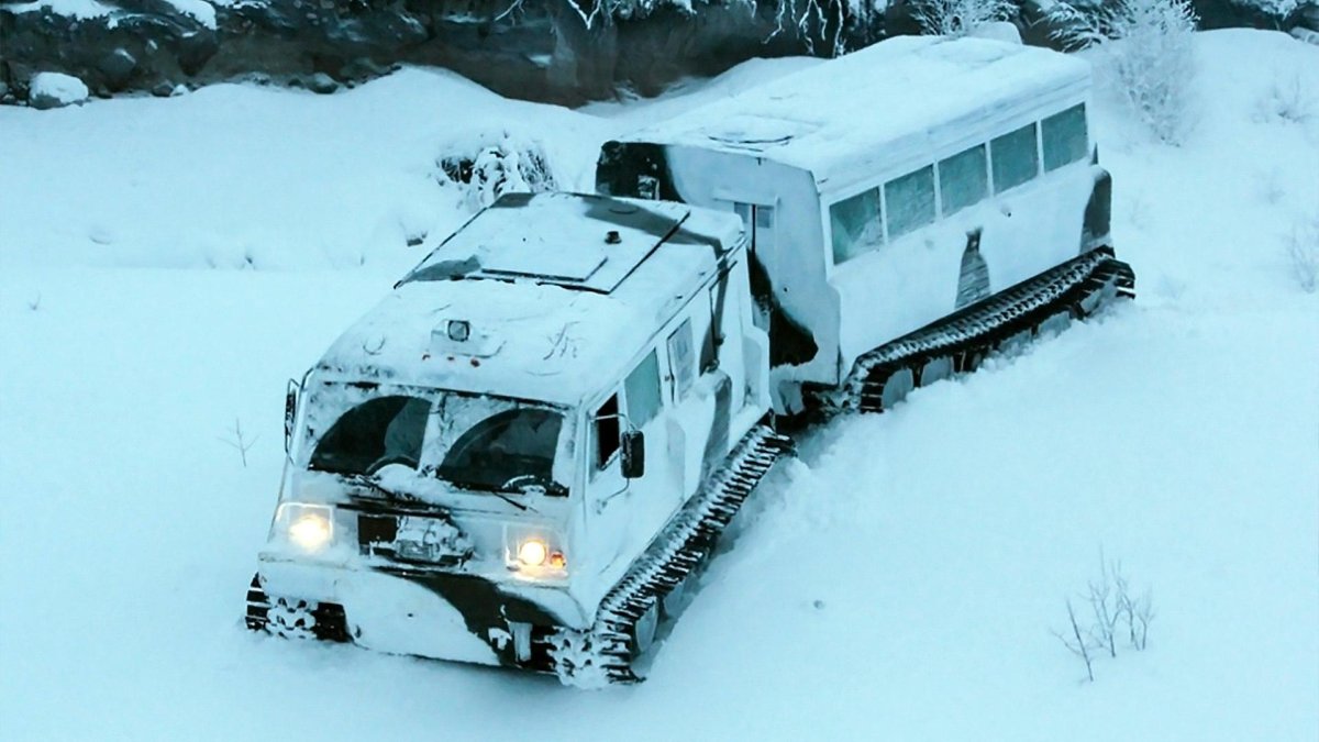 ГАЗ-3344-20 двухзвенный снегоболотоход