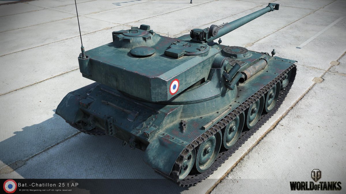 Французский танк bat -Chatillon 25t
