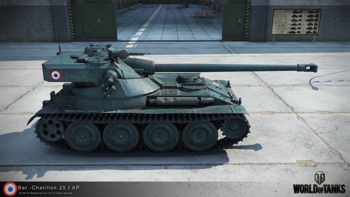 Французский танк bat -Chatillon 25t
