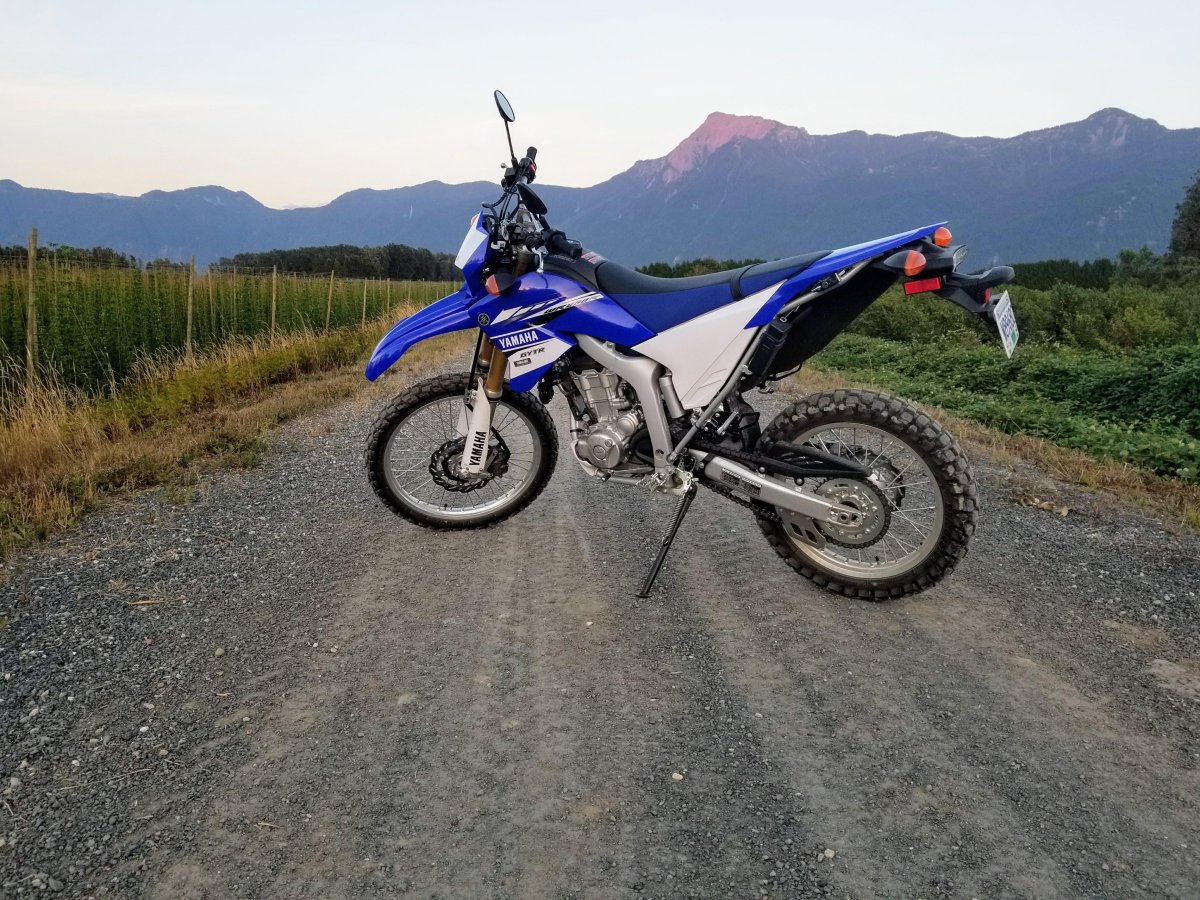 Yamaha wr250r Raid