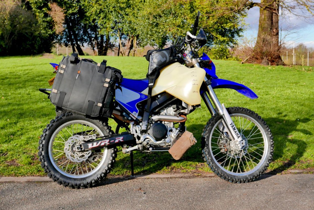 Yamaha wr250r Raid