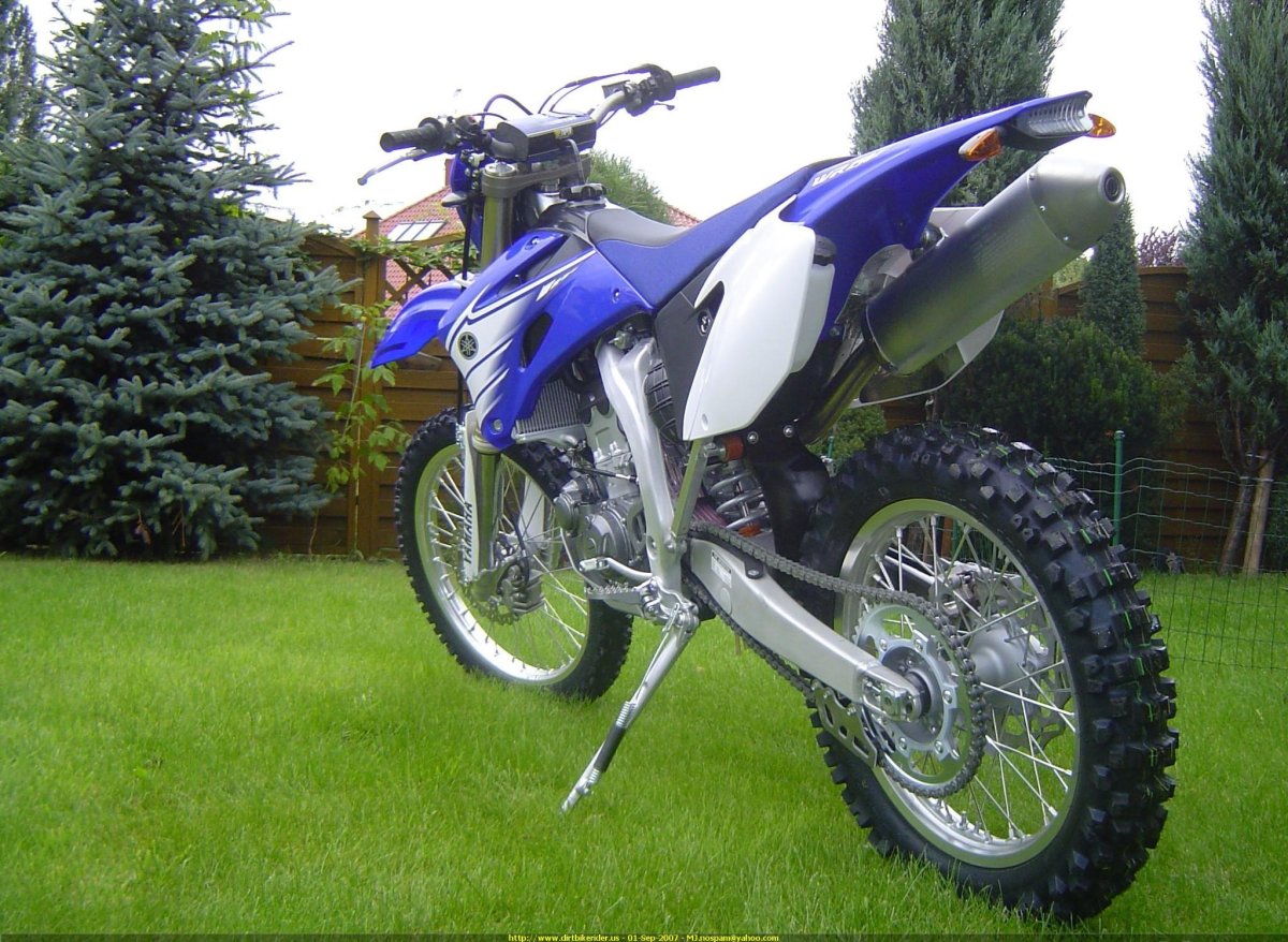 Yamaha wr250f 2007