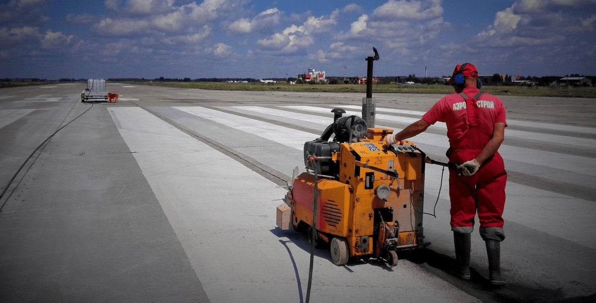 Покрытие взлетной полосы