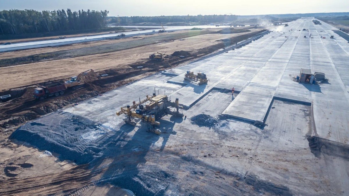 Взлетная полоса Шереметьево
