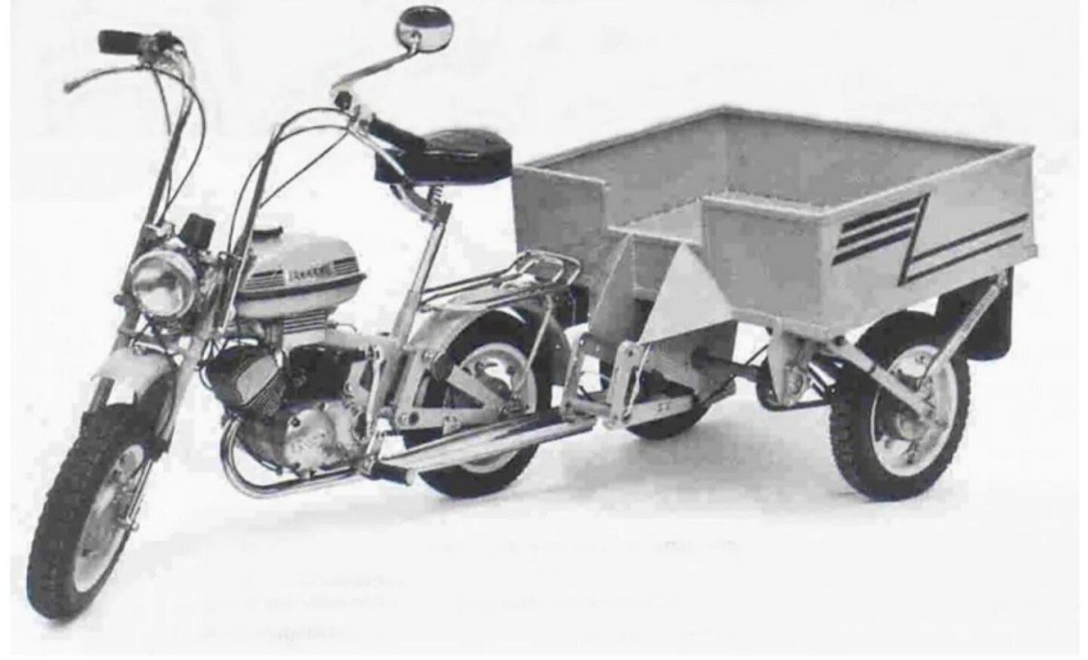 Грузовой мопед ЗИД 50