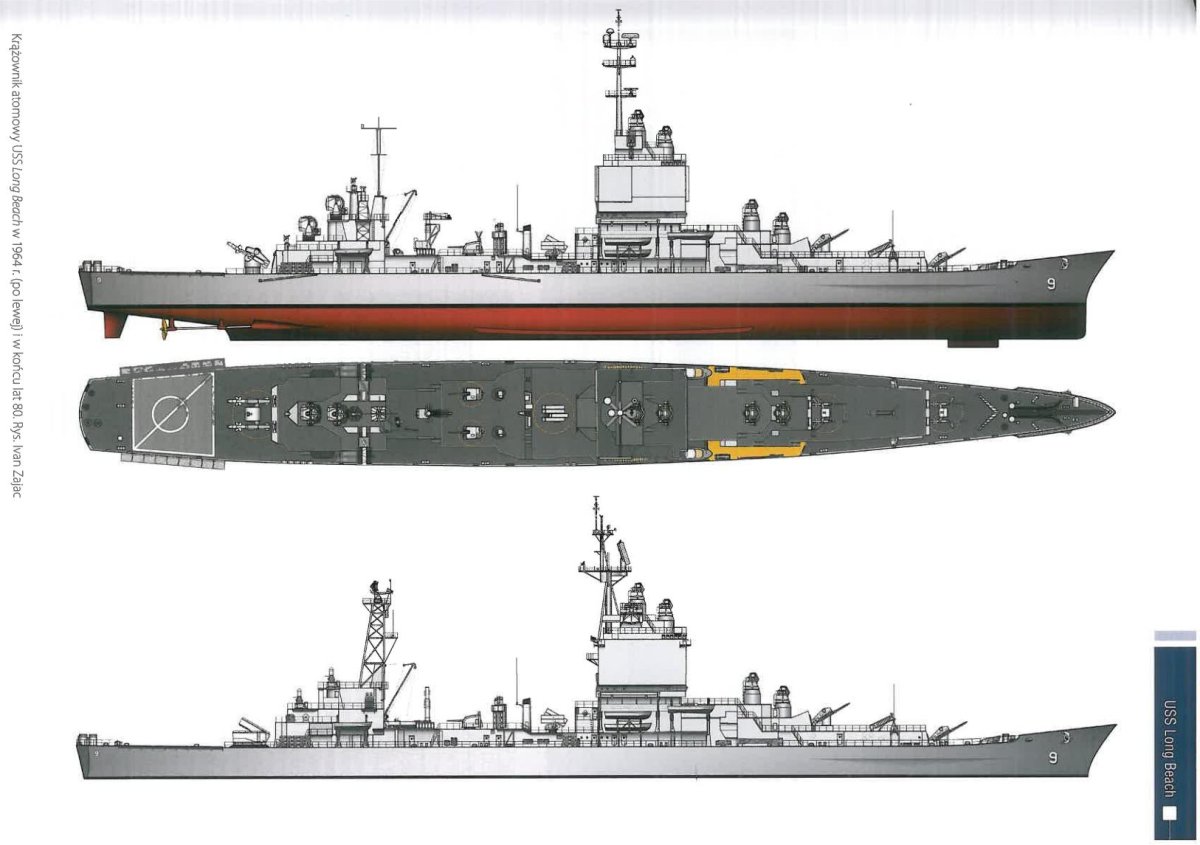 Крейсер Лонг Бич чертежи