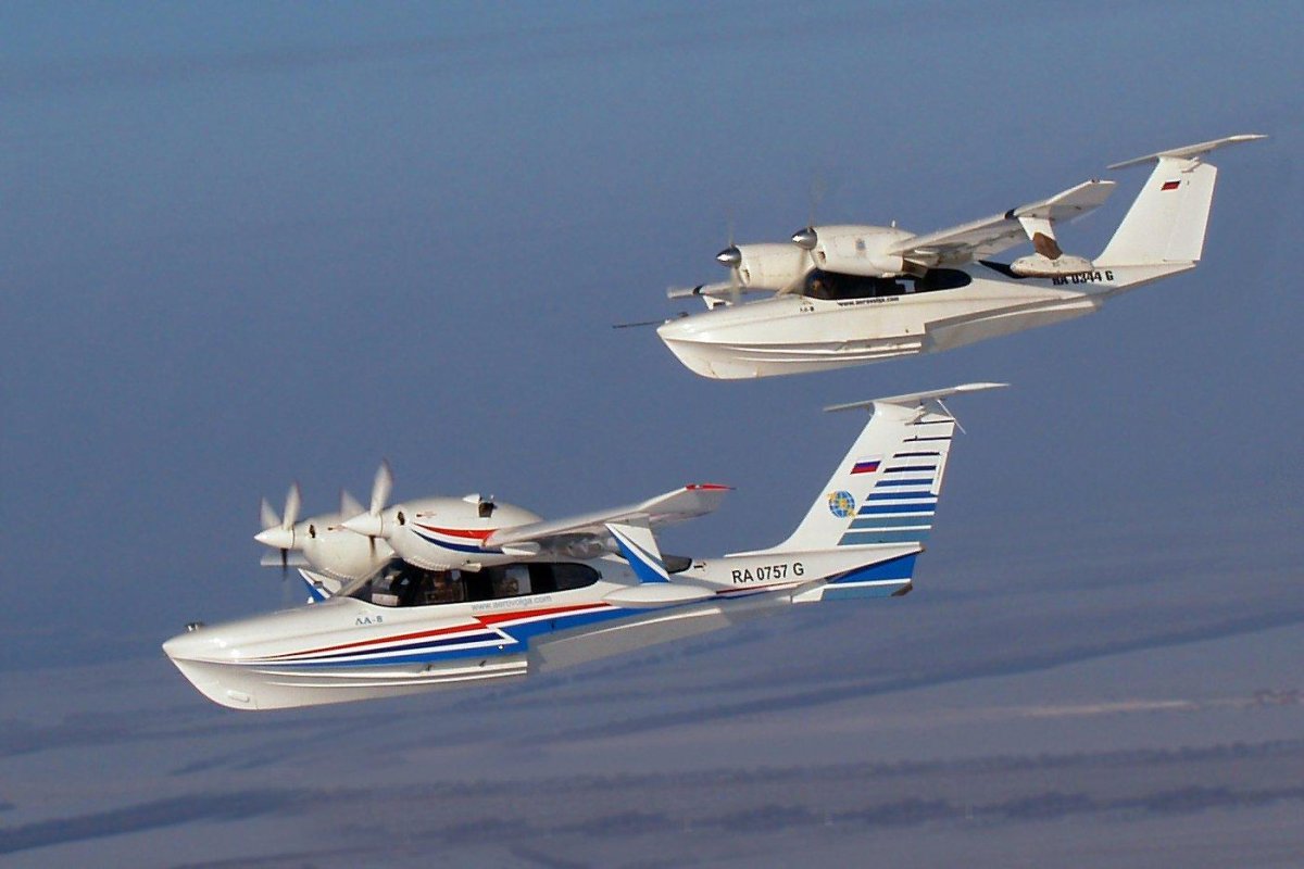 Самолёт-амфибия ла-8