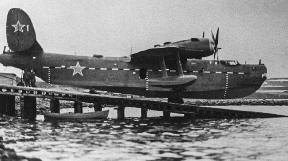 Самолет-амфибия бе-6