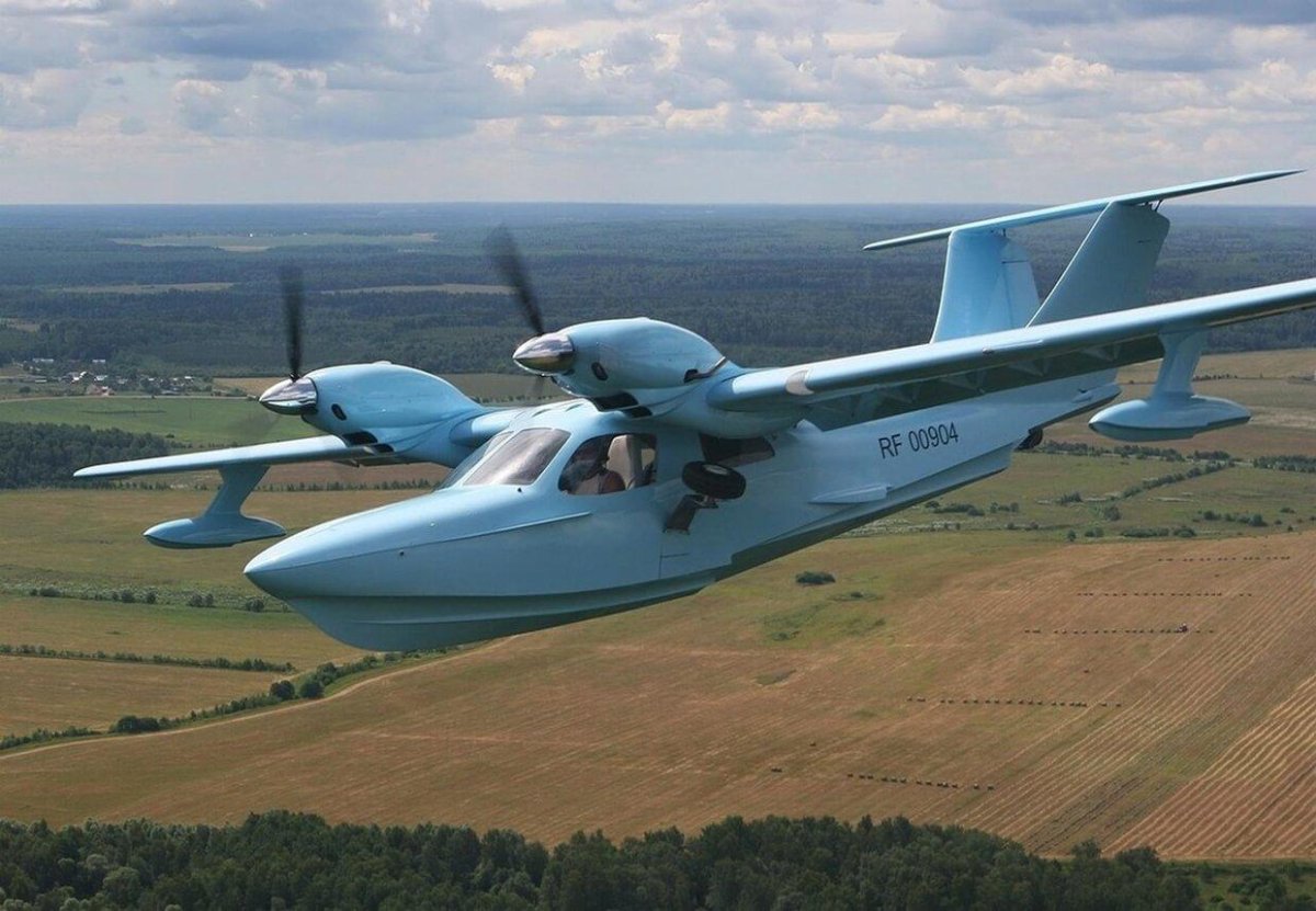 Самолет-амфибия л-42 "Чайка"