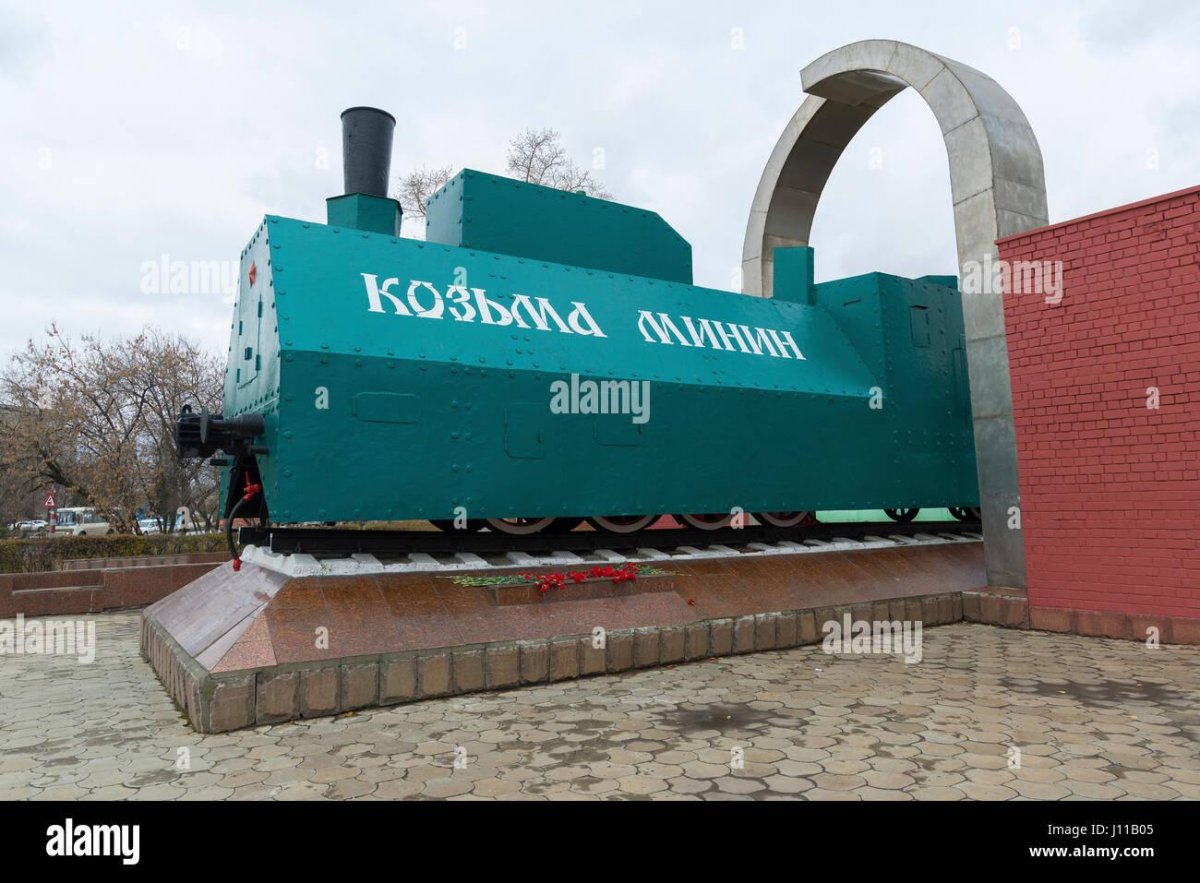 Паровоз Козьма Минин Нижний Новгород