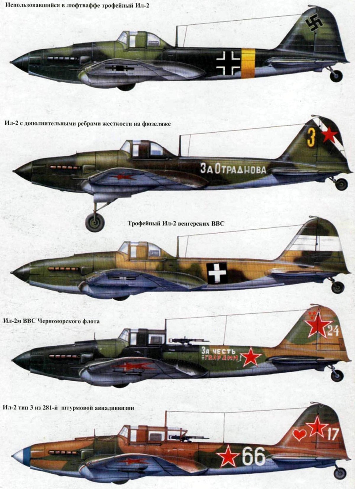 Ил-2 Штурмовик окраска самолета