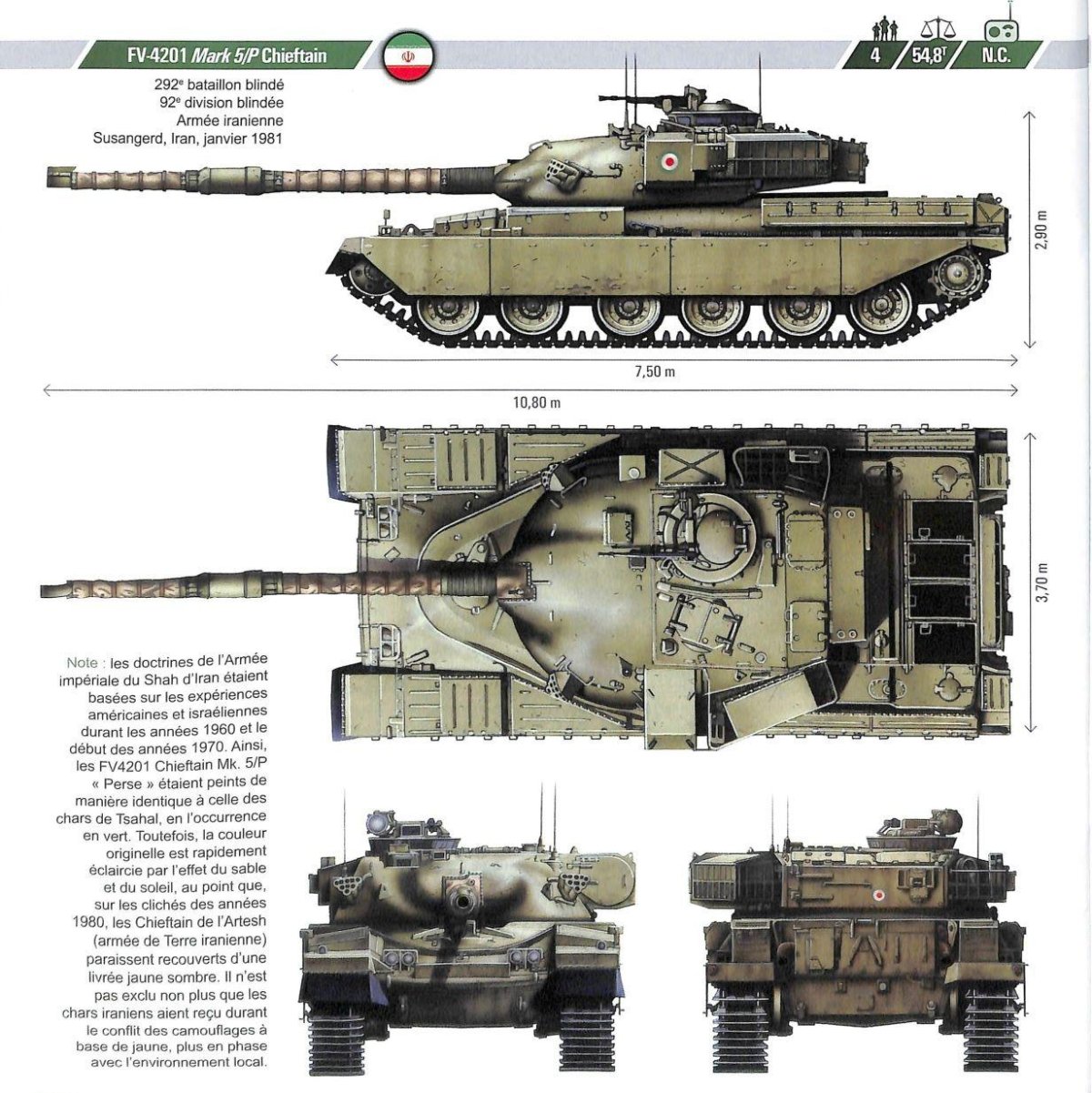 Fv4201 Chieftain чертежи