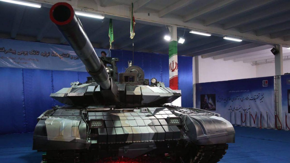 Танк t-90 Karrar (Иран)