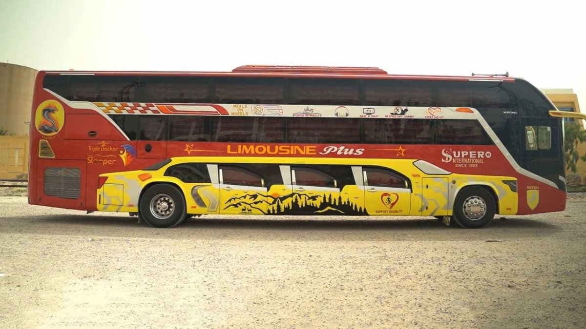 Пакистанский автобус