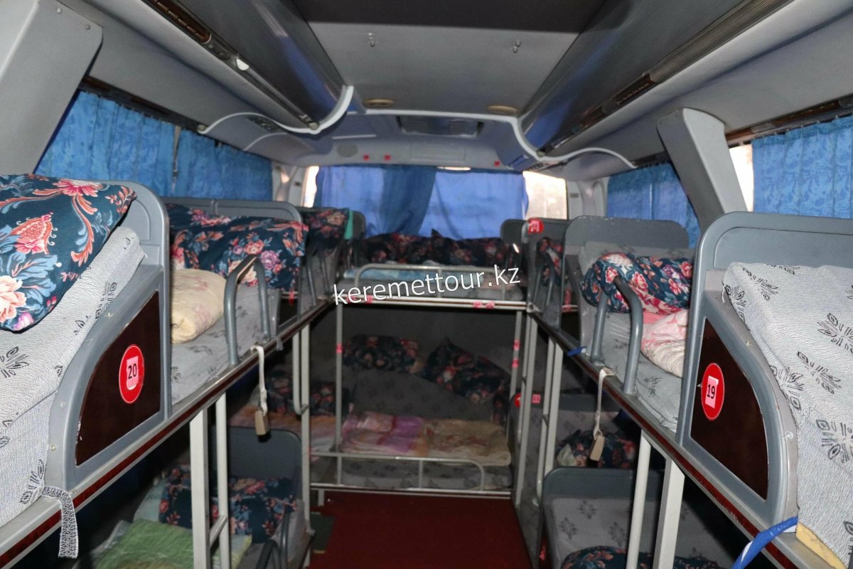 Спальный автобус Алаколь