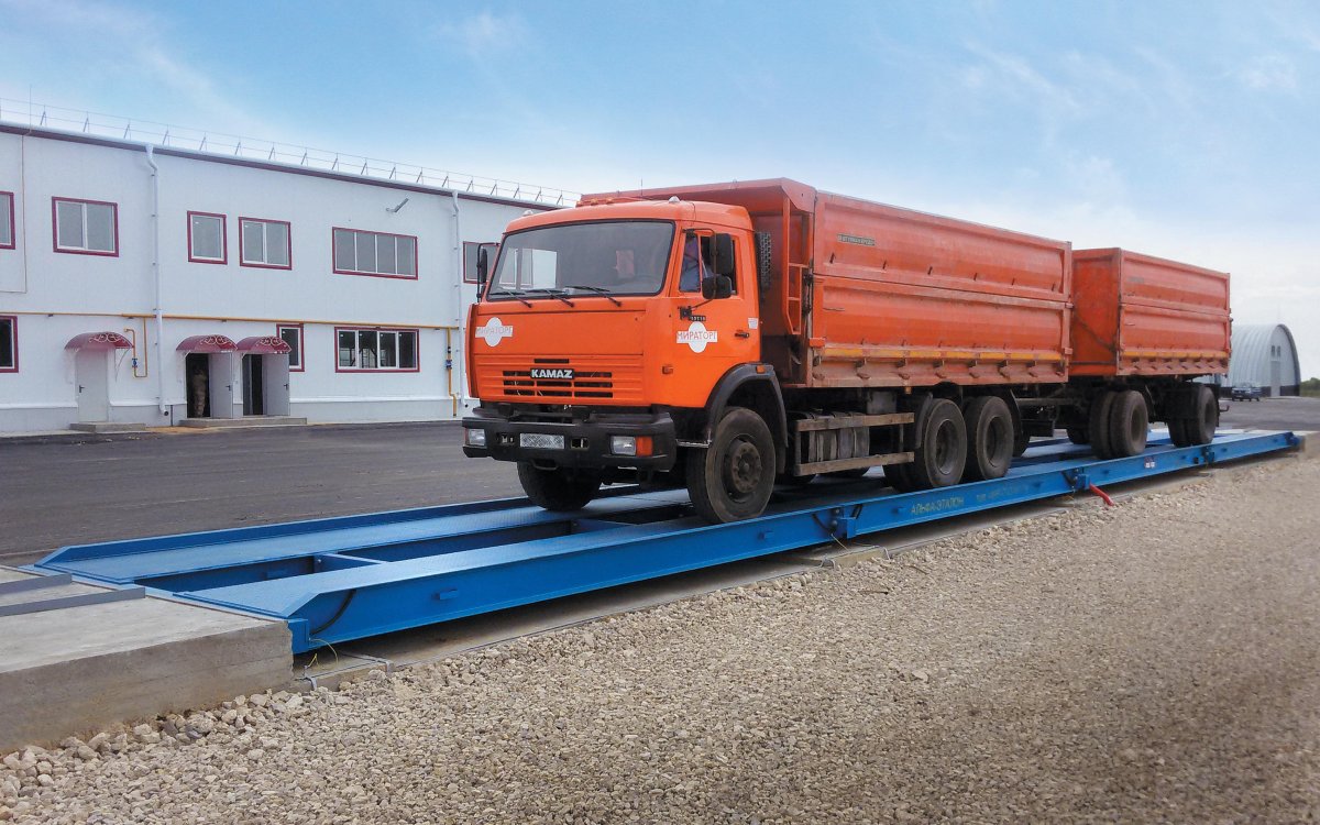 Весы автомобильные 18 метров 60 тонн