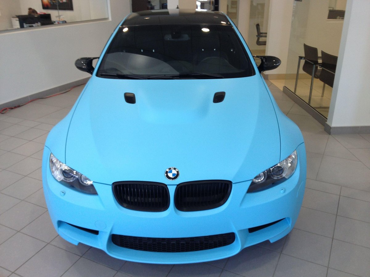 БМВ е60 бирюзовый