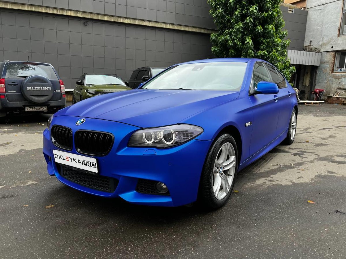 БМВ синий металлик