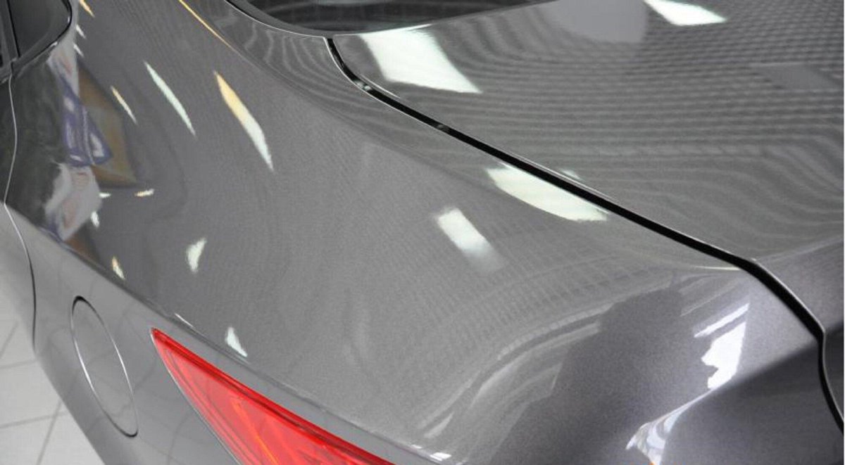 Серая акриловая краска для авто