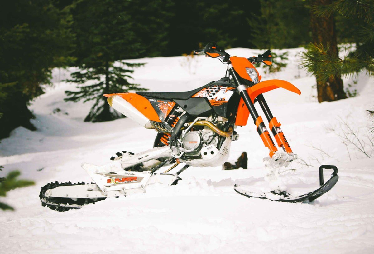 Сноу байк кросс