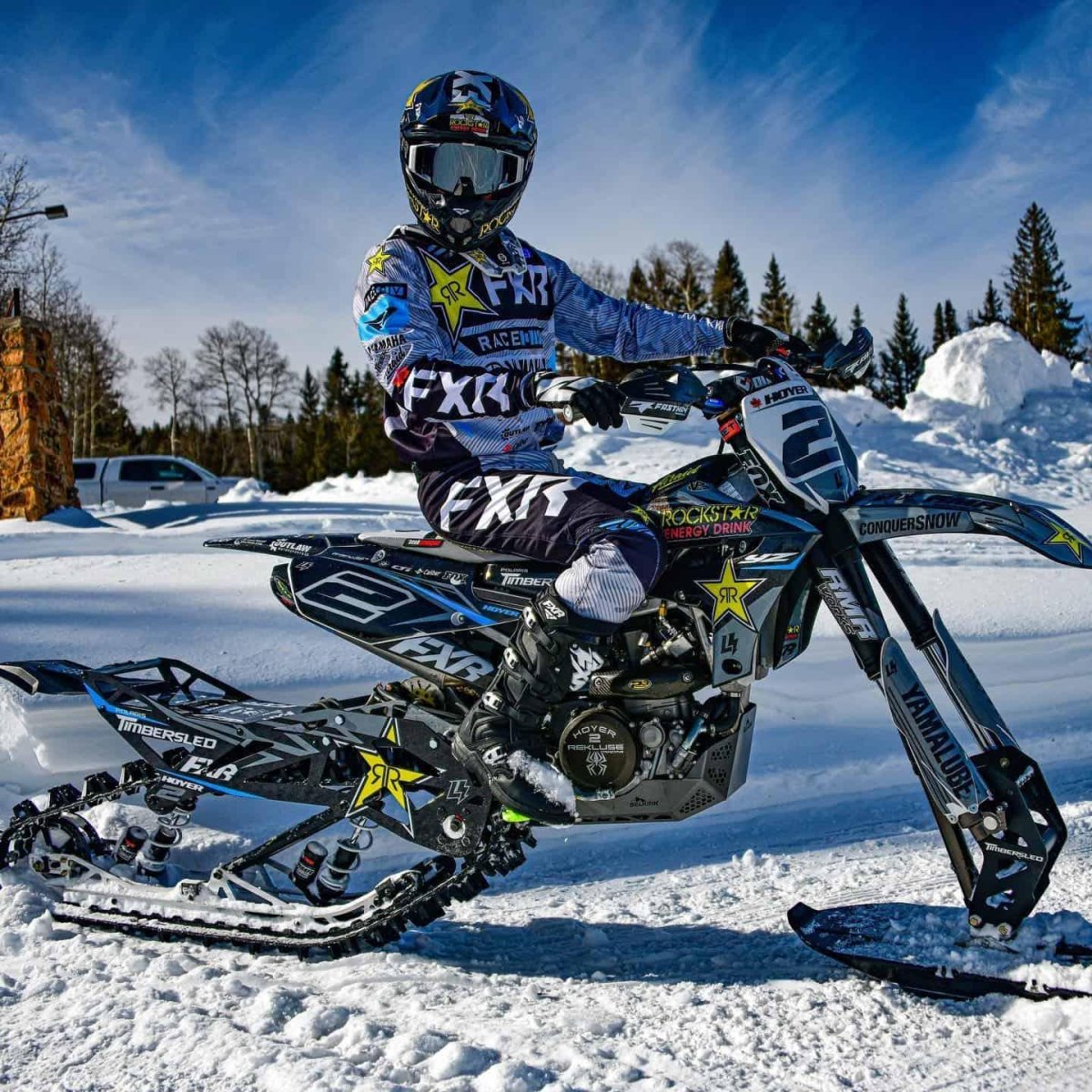 Эндуро сноубайк